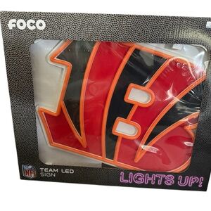 Cincinnati Bengals Light Up Team Sign